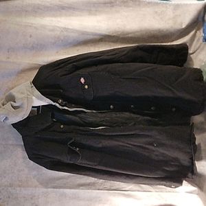 Dickies black Jean Jacket with hood